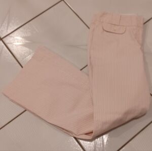 4/$40 Pink Pinstripe Dress Pants - Size Small (Petite)